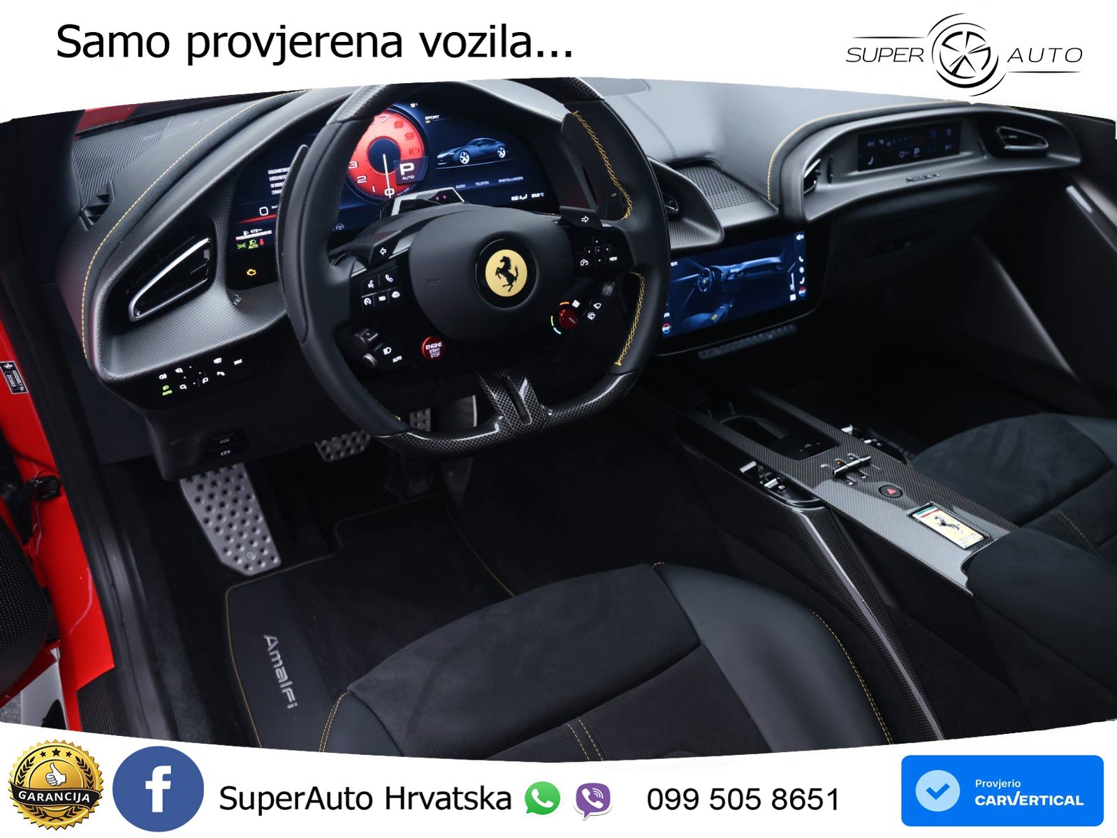 Ferrari Amalfi 3.9 V8 (640 KS) F1 DCT LED+GR SJED+ACC