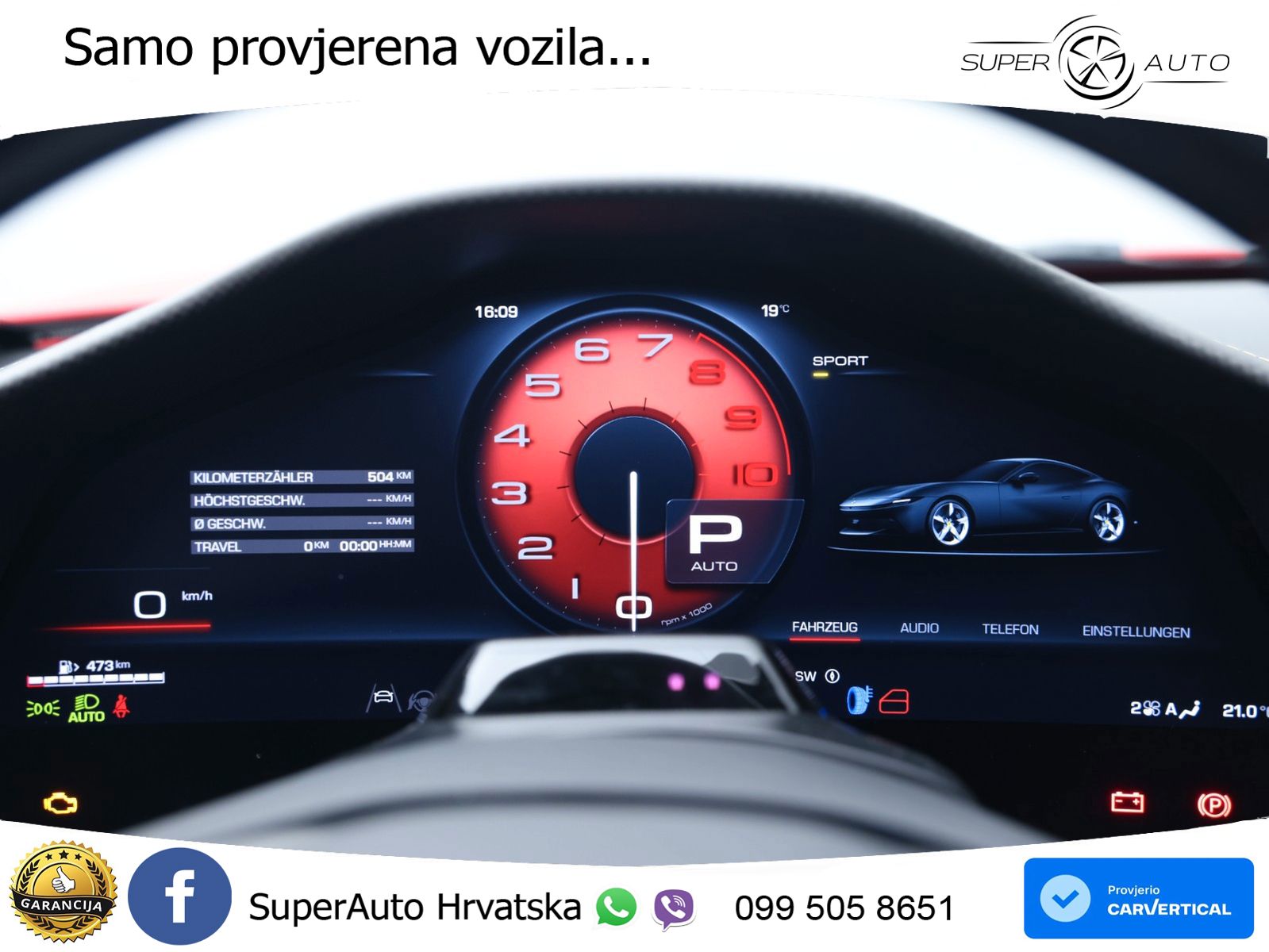 Ferrari Amalfi 3.9 V8 (640 KS) F1 DCT LED+GR SJED+ACC