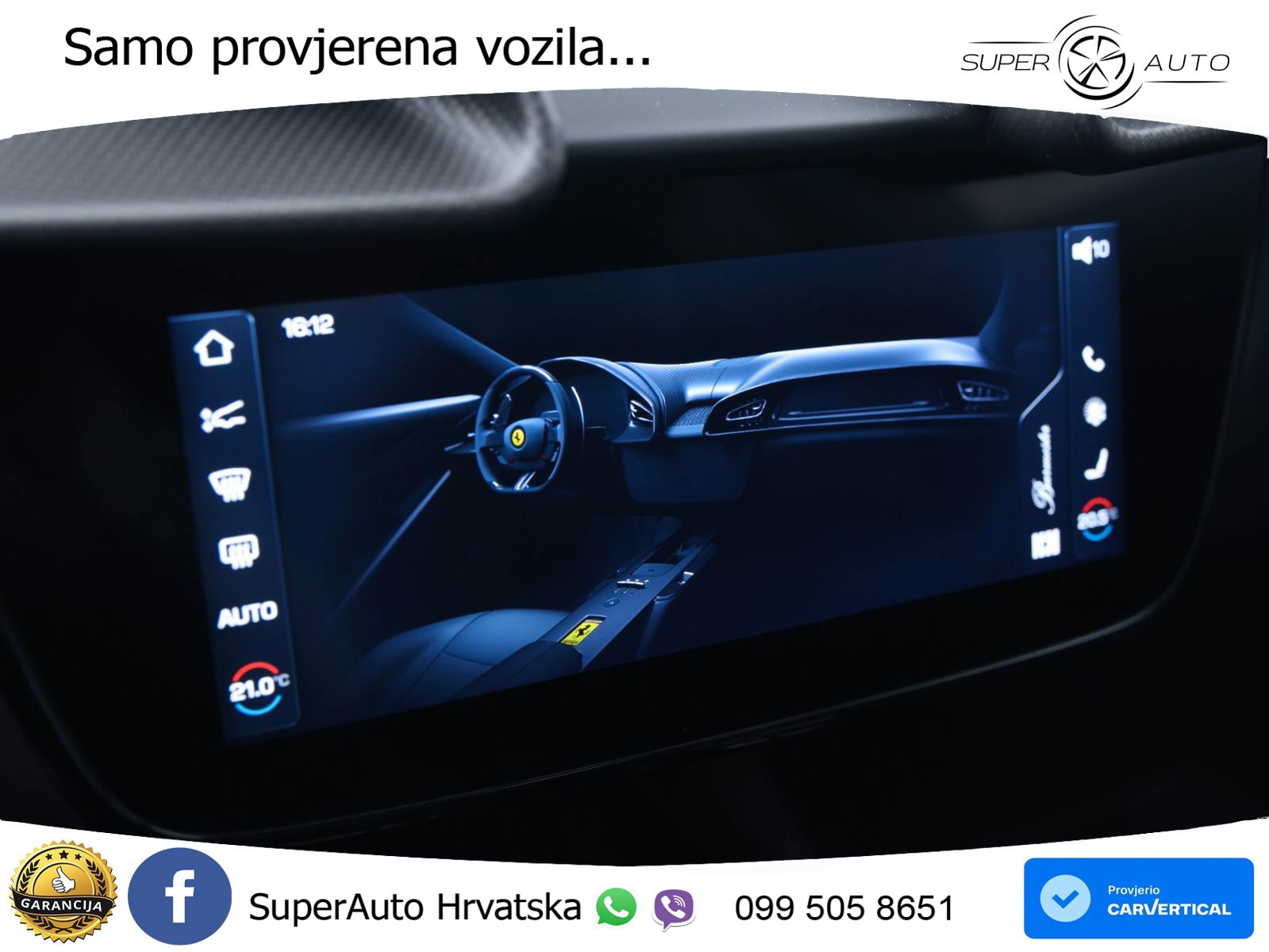Ferrari Amalfi 3.9 V8 (640 KS) F1 DCT LED+GR SJED+ACC