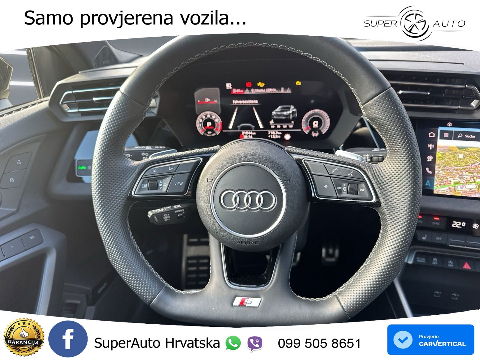 Audi A3 Limuzina 35 TFSI (150 KS) S tronic S line MATRIX+GR SJED+KAM