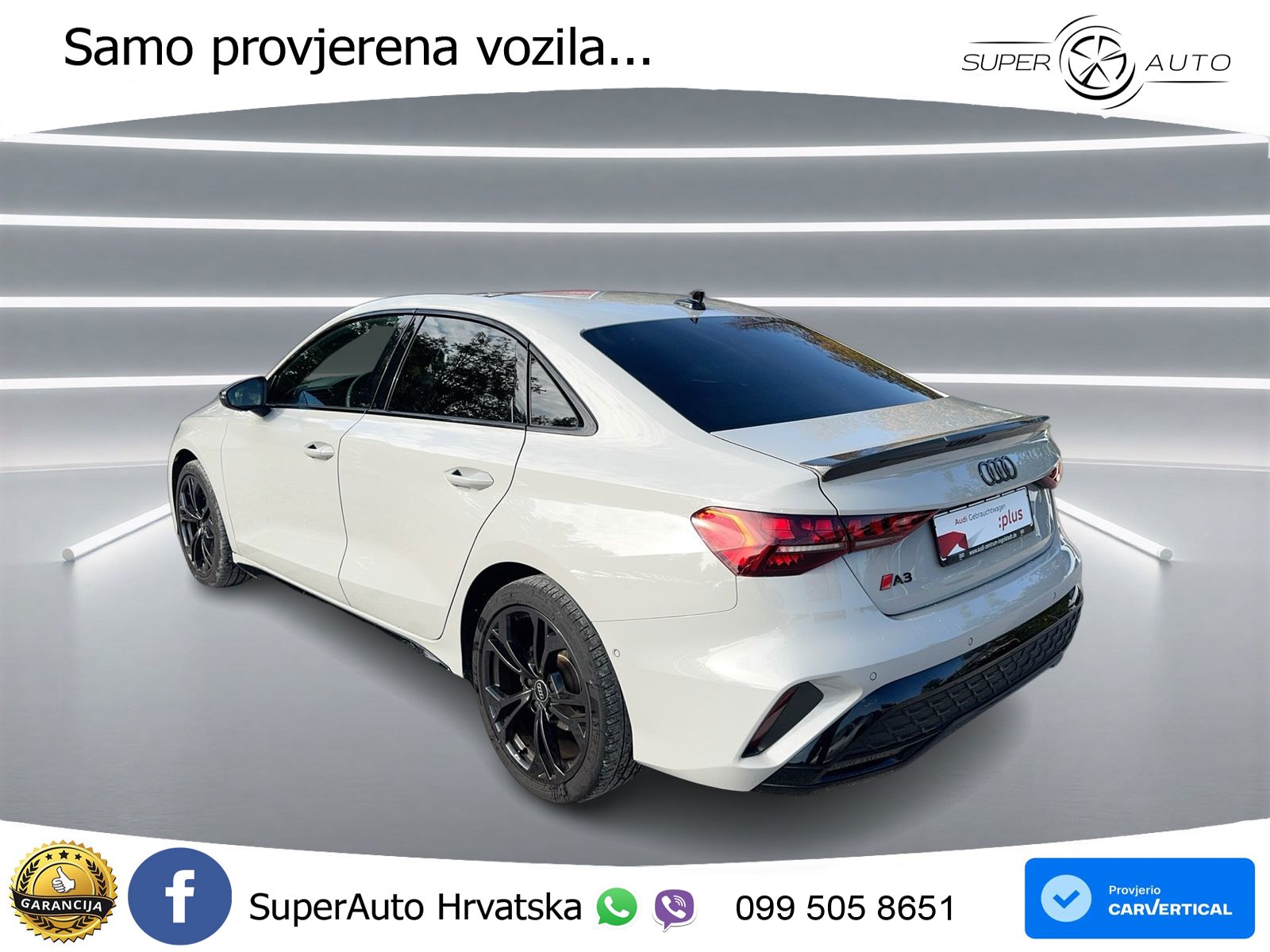Audi A3 Limuzina 35 TFSI (150 KS) S tronic S line MATRIX+GR SJED+KAM