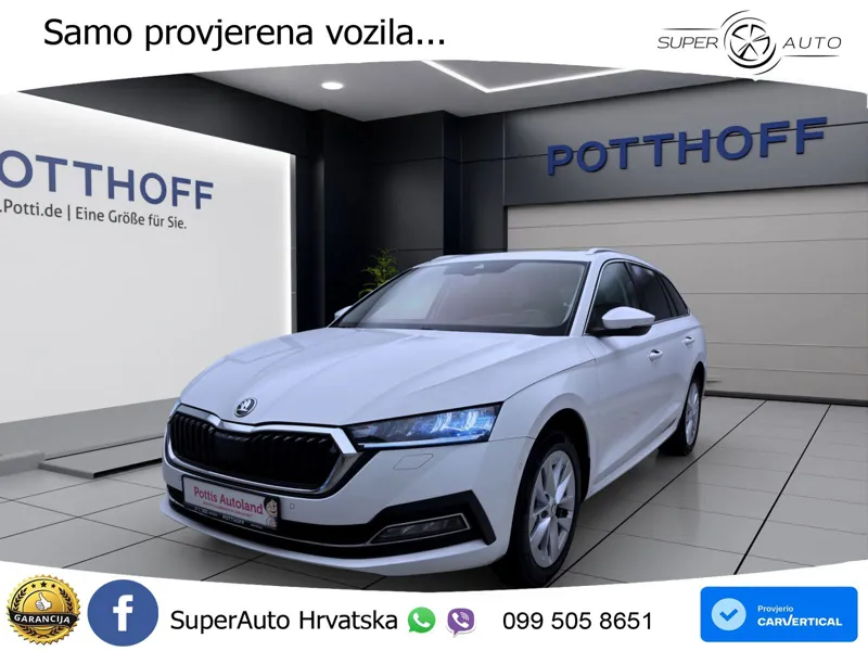 Škoda Octavia Combi 2.0 TDI (150 KS) DSG LED+GR SJED+ACC