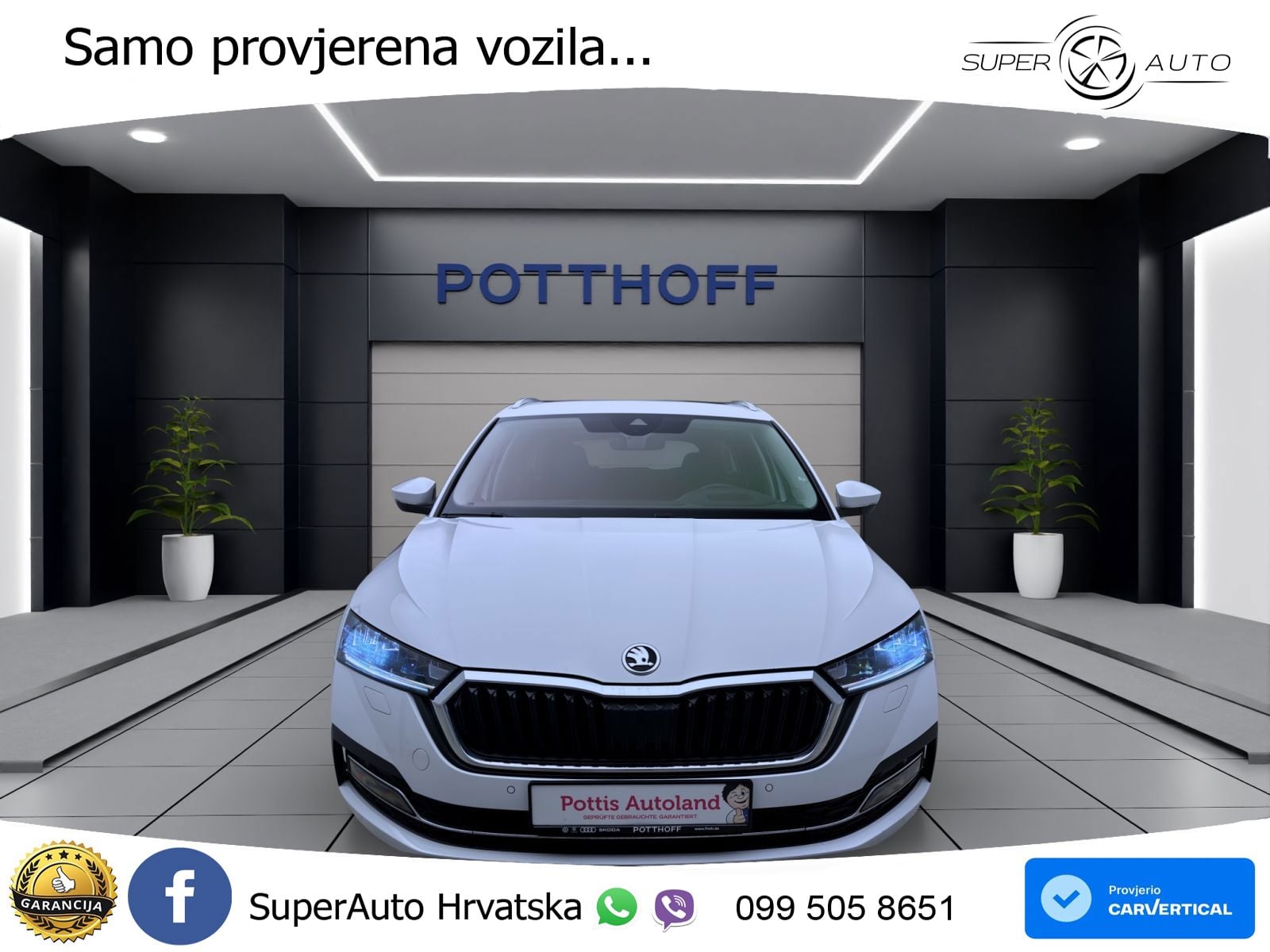 Škoda Octavia Combi 2.0 TDI (150 KS) DSG LED+GR SJED+ACC