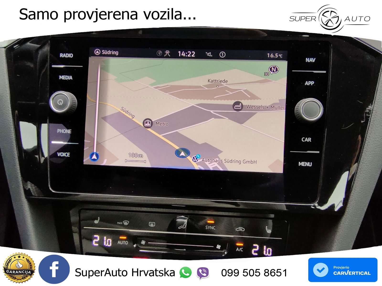 Volkswagen Passat Variant 2.0 TDI (122 KS) DSG LED+GR SJED+ACC
