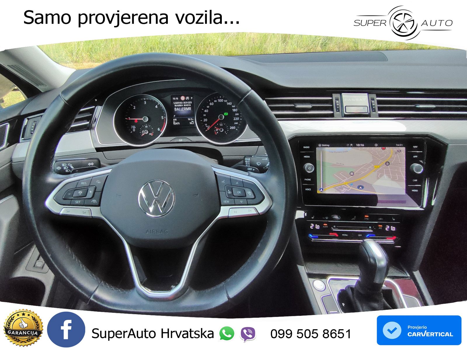 Volkswagen Passat Variant 2.0 TDI (122 KS) DSG LED+GR SJED+ACC