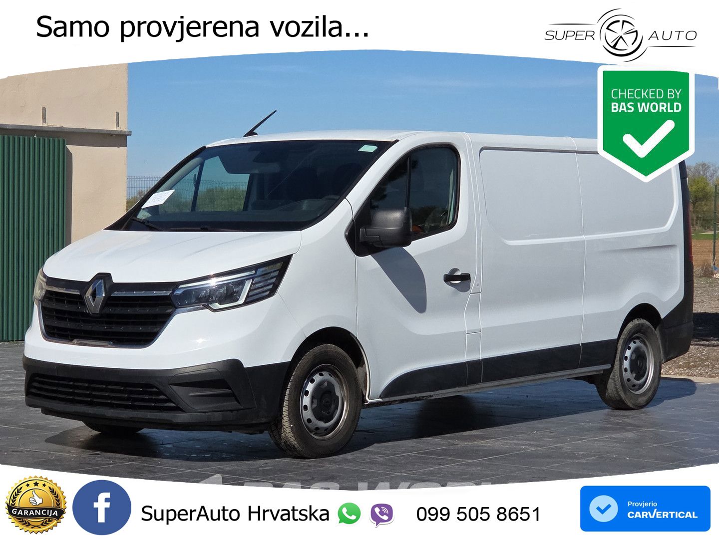 Renault Trafic 130KS L2H1 - LED - Navigacija - Kamera