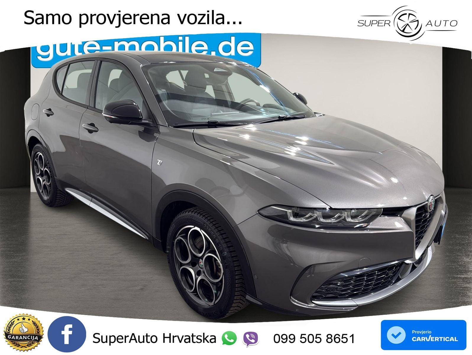 Alfa Romeo Tonale 1.5 VGT (160 KS) 48V-Hybrid TCT LED+GR SJED+ACC