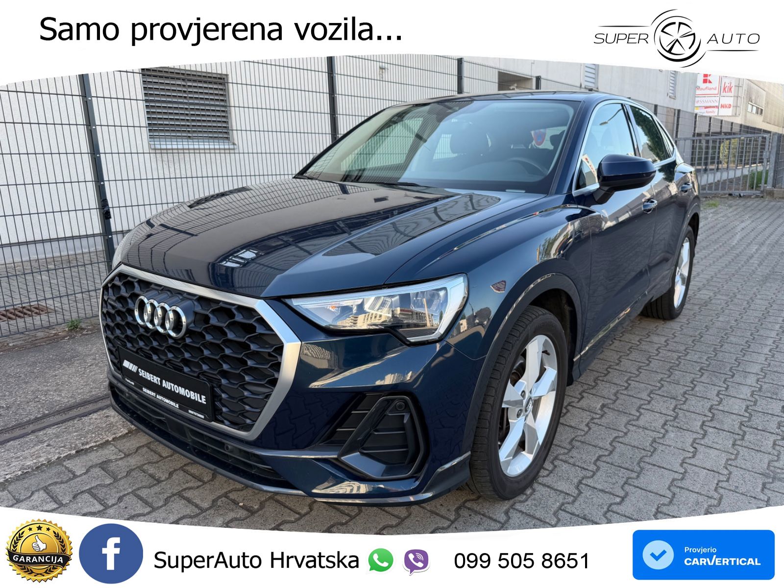 Audi Q3 II Sportback 45 TFSI (230 KS) quattro S tronic LED+GR SJED+ACC