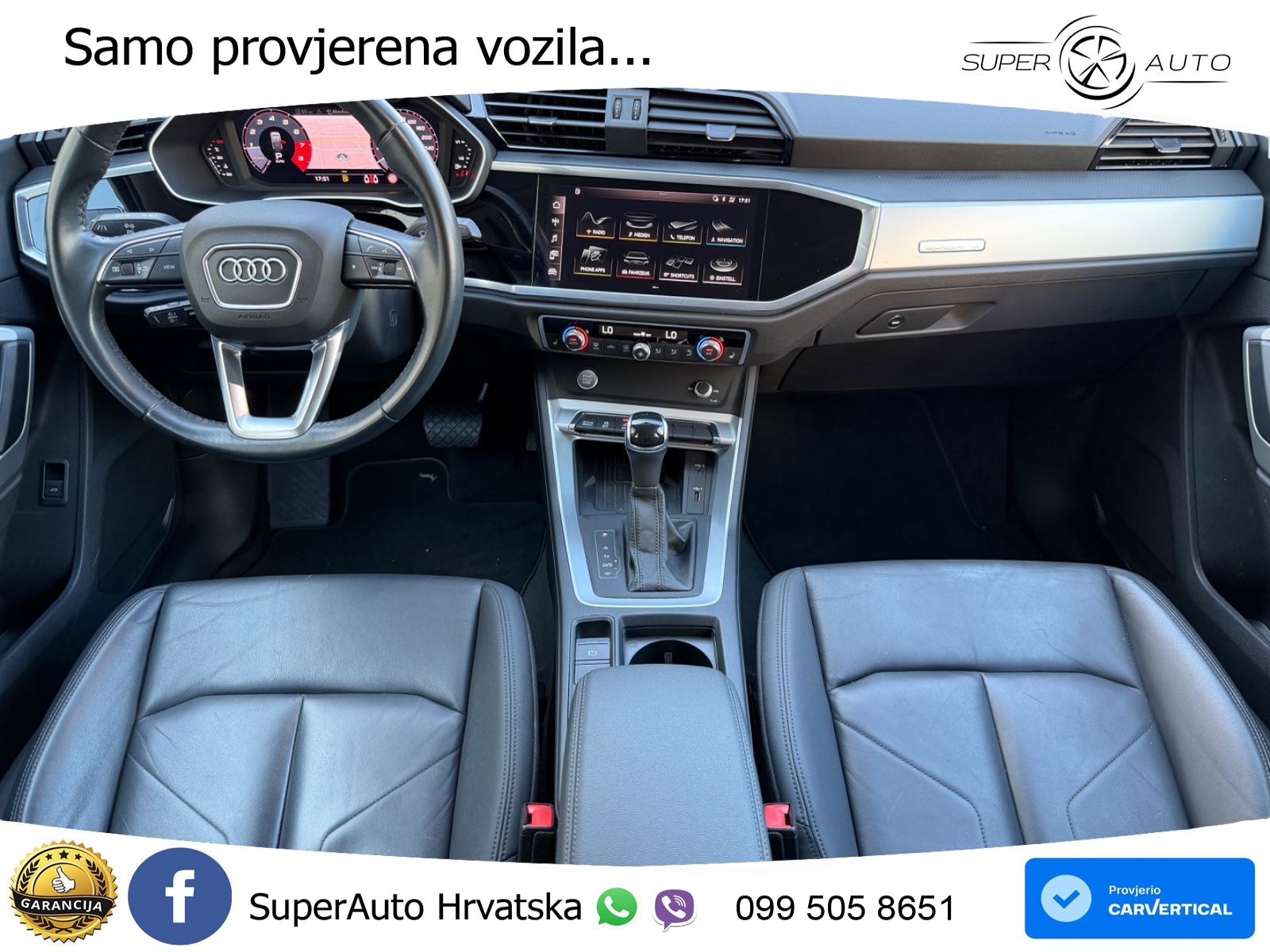 Audi Q3 II Sportback 45 TFSI (230 KS) quattro S tronic LED+GR SJED+ACC