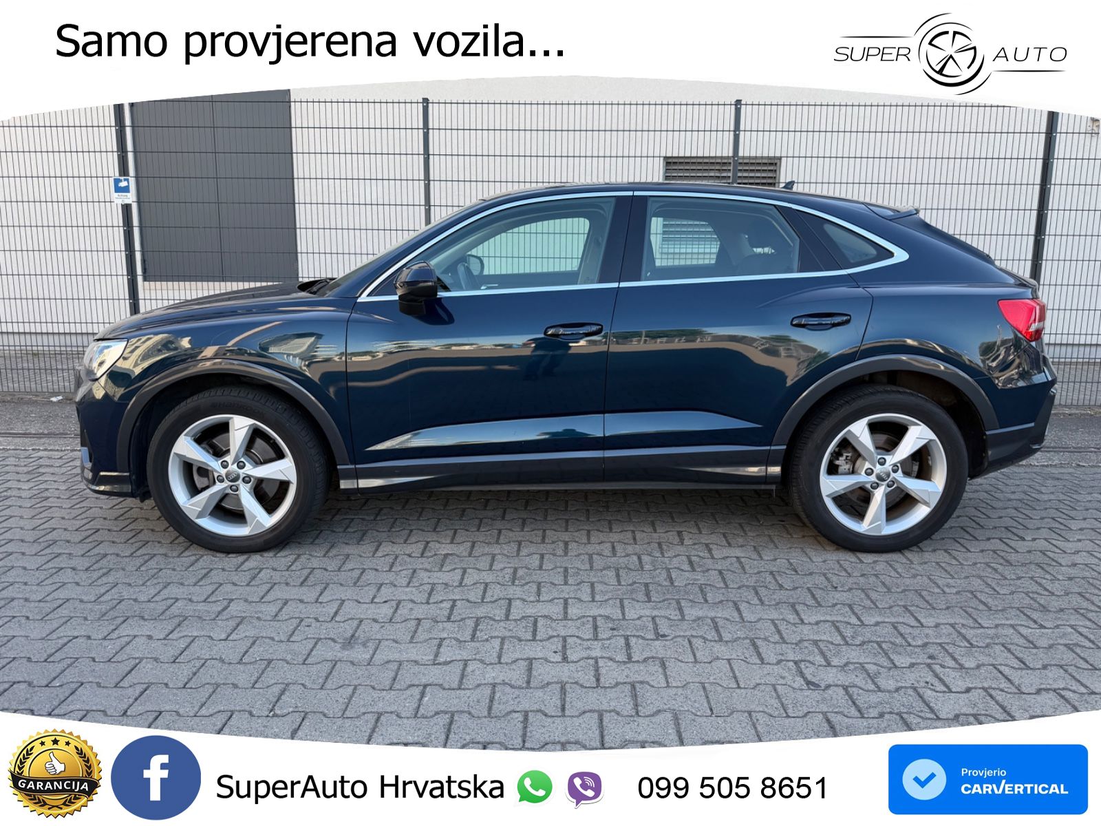 Audi Q3 II Sportback 45 TFSI (230 KS) quattro S tronic LED+GR SJED+ACC