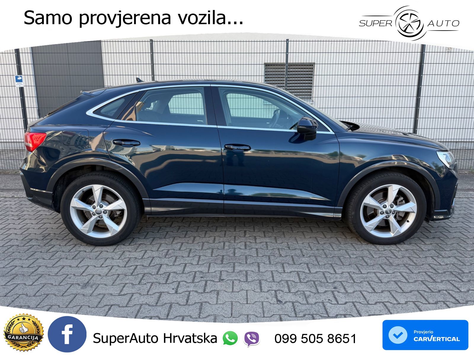 Audi Q3 II Sportback 45 TFSI (230 KS) quattro S tronic LED+GR SJED+ACC