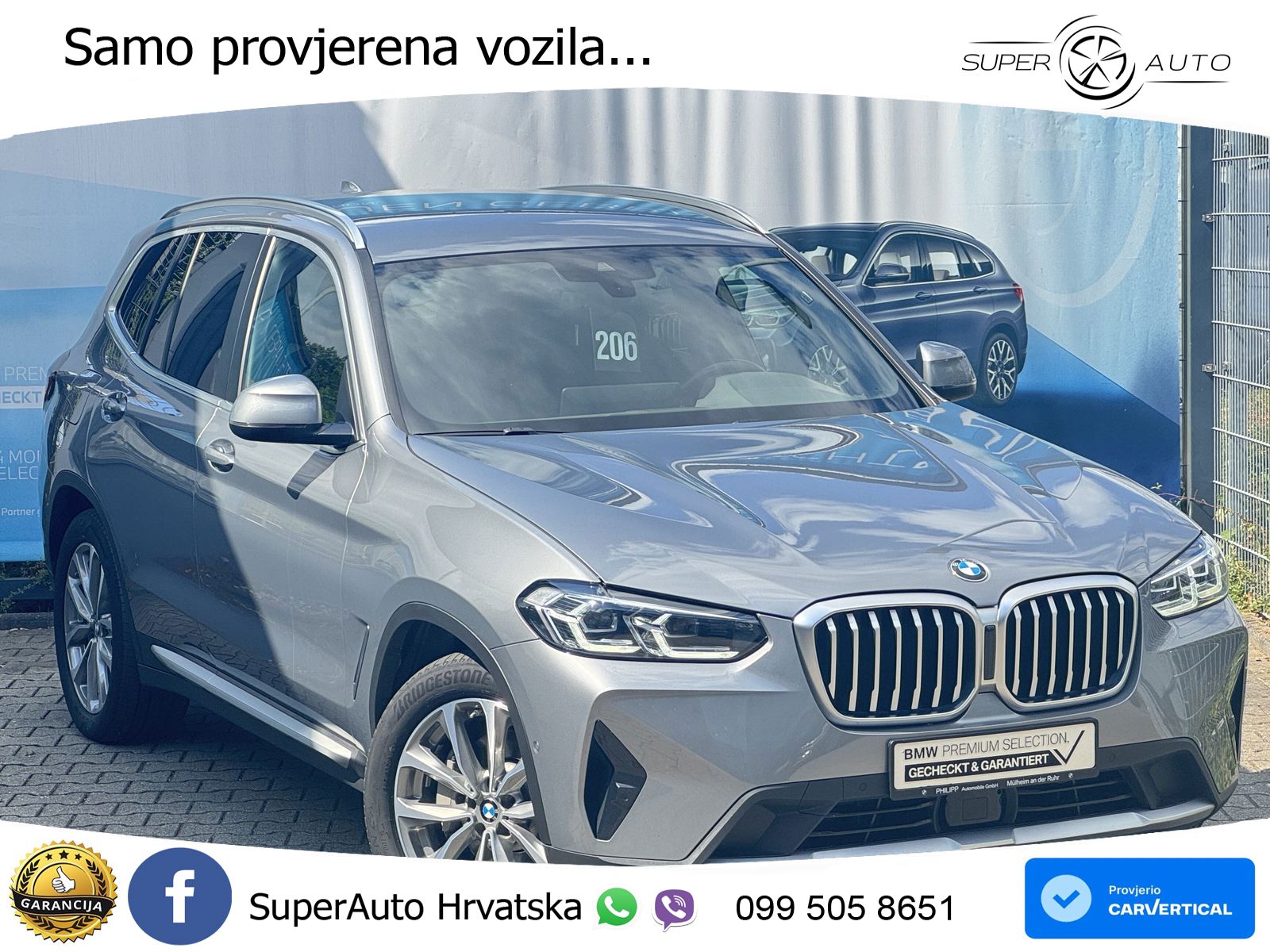 BMW X3 30d xDrive Steptronic LED+GR SJED+ACC