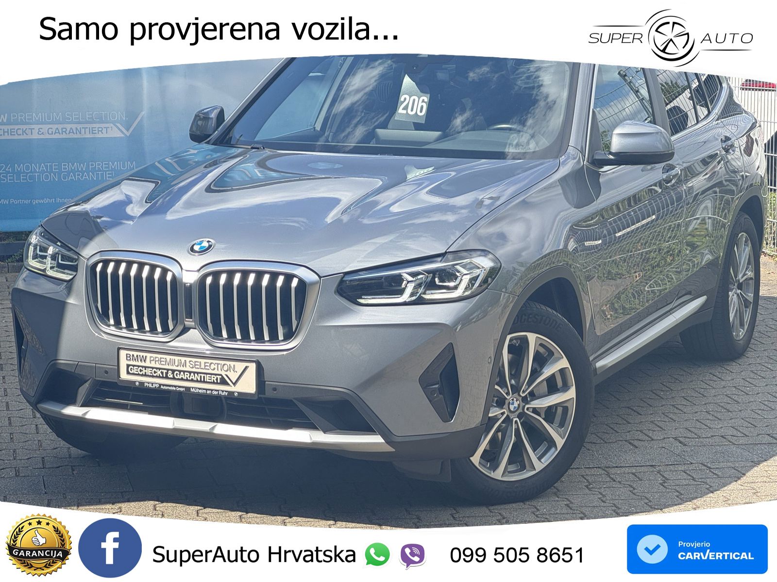 BMW X3 30d xDrive Steptronic LED+GR SJED+ACC