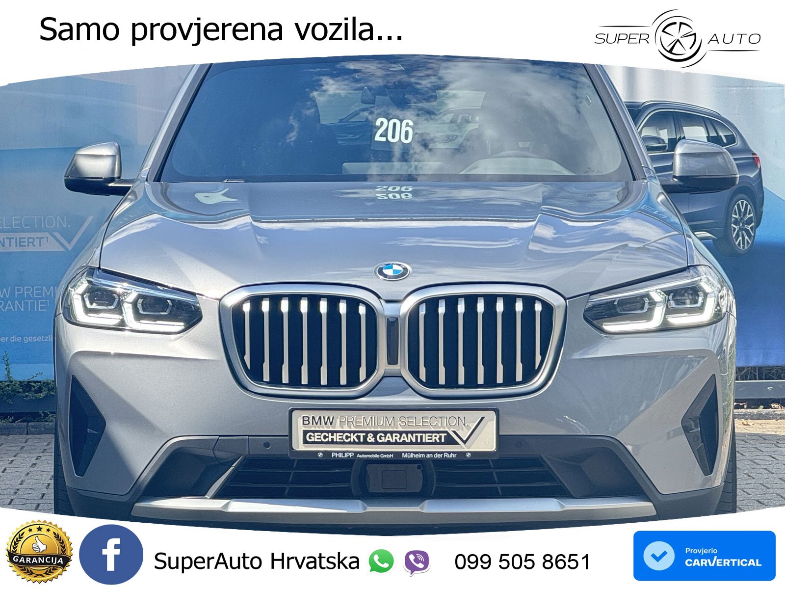 BMW X3 30d xDrive Steptronic LED+GR SJED+ACC