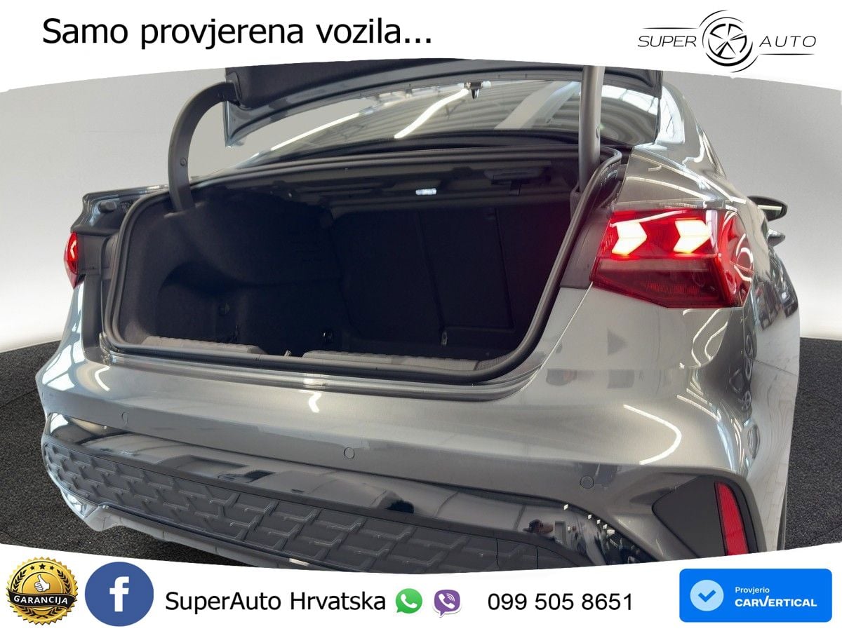 Audi A3 Limuzina 35 TFSI (150 KS) S tronic S line MATRIX+GR SJED+KAM