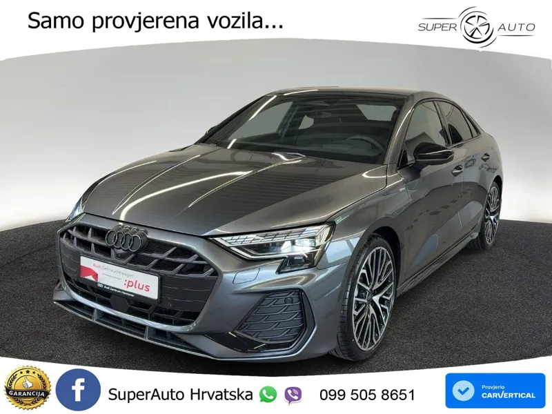 Audi A3 Limuzina 35 TFSI (150 KS) S tronic S line MATRIX+GR SJED+KAM