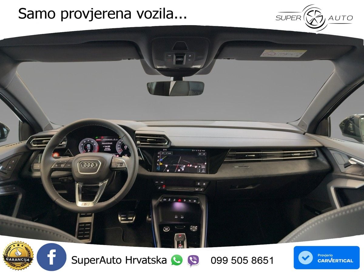 Audi A3 Limuzina 35 TFSI (150 KS) S tronic S line MATRIX+GR SJED+KAM