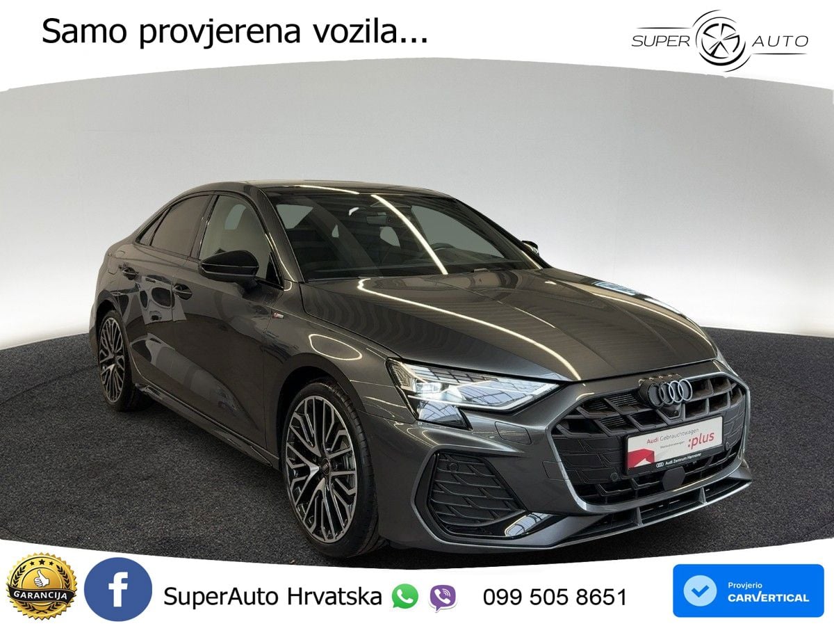 Audi A3 Limuzina 35 TFSI (150 KS) S tronic S line MATRIX+GR SJED+KAM