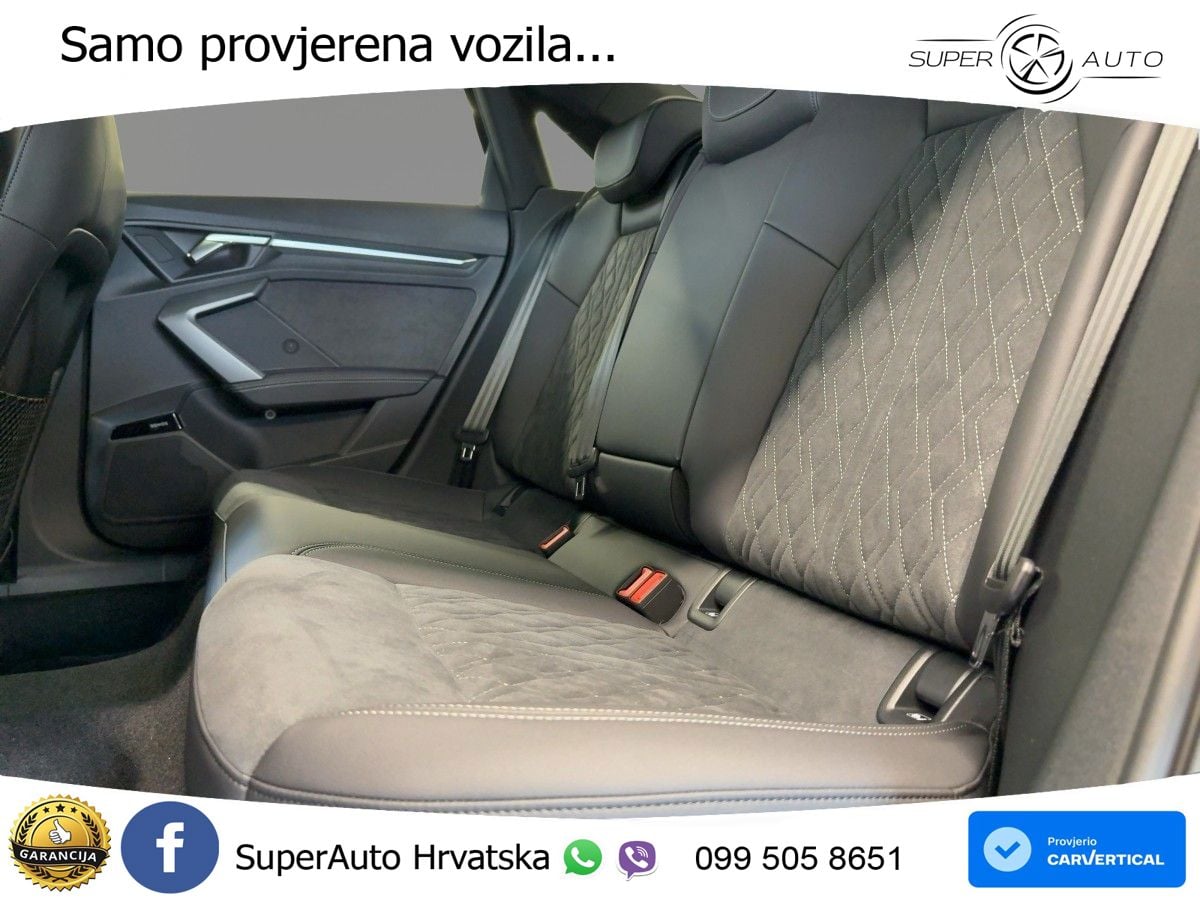 Audi A3 Limuzina 35 TFSI (150 KS) S tronic S line MATRIX+GR SJED+KAM