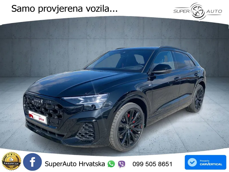 Audi Q8 60 TFSIe V6 (490 KS) quattro Tiptronic S line 489 KS LED+GR SJED+ACC