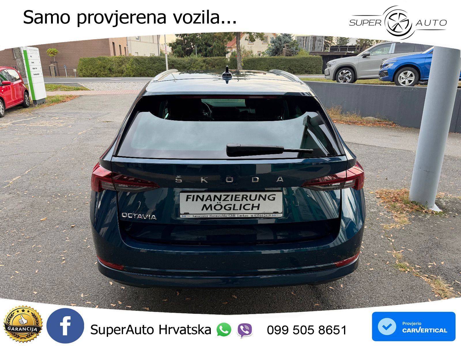 Škoda Octavia Combi 2.0 TDI (150 KS) DSG LED+GR SJED+ACC