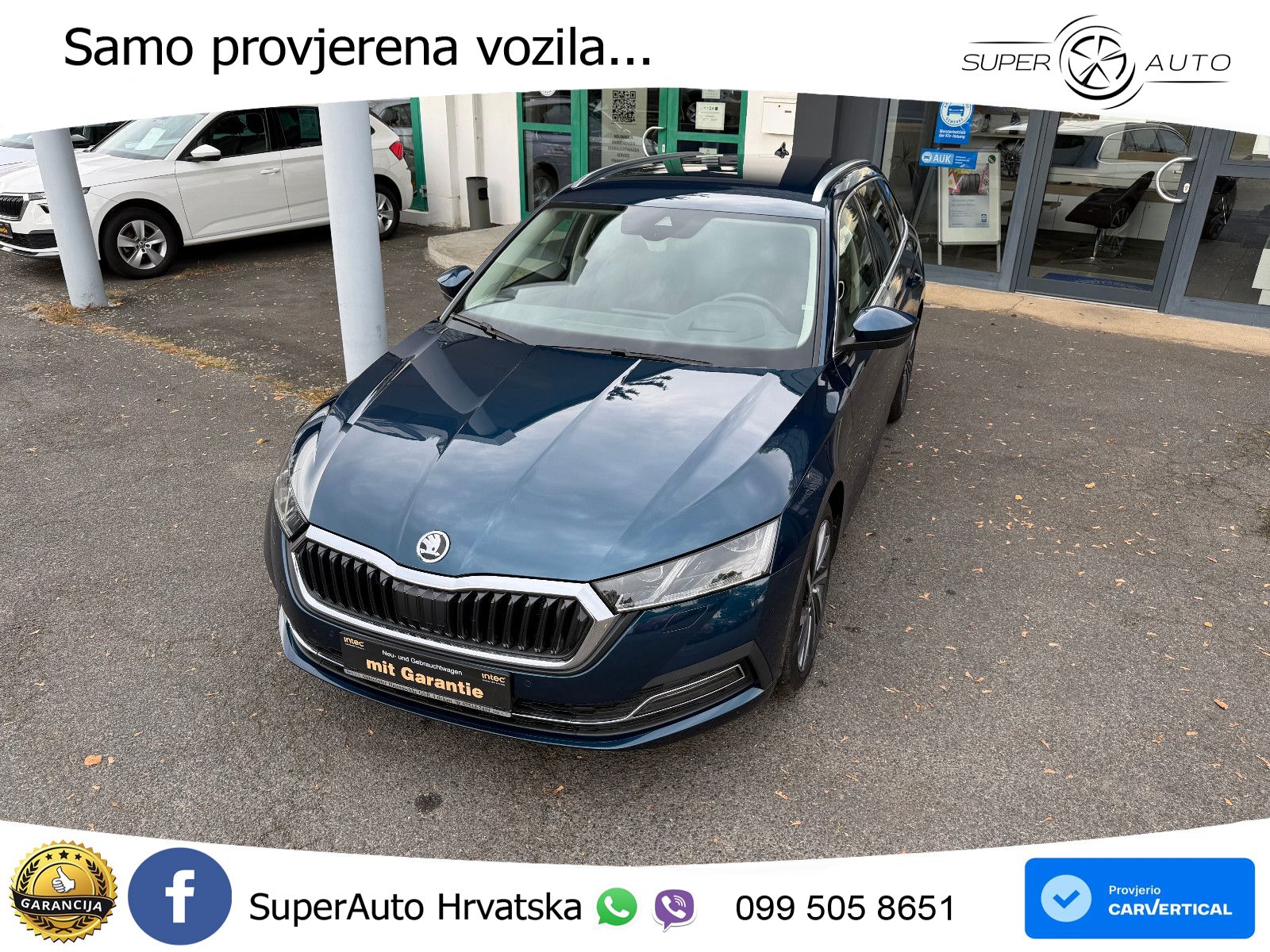 Škoda Octavia Combi 2.0 TDI (150 KS) DSG LED+GR SJED+ACC