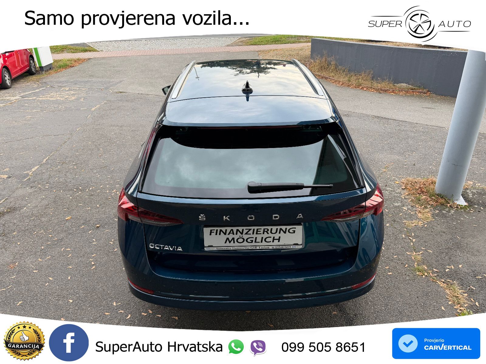 Škoda Octavia Combi 2.0 TDI (150 KS) DSG LED+GR SJED+ACC