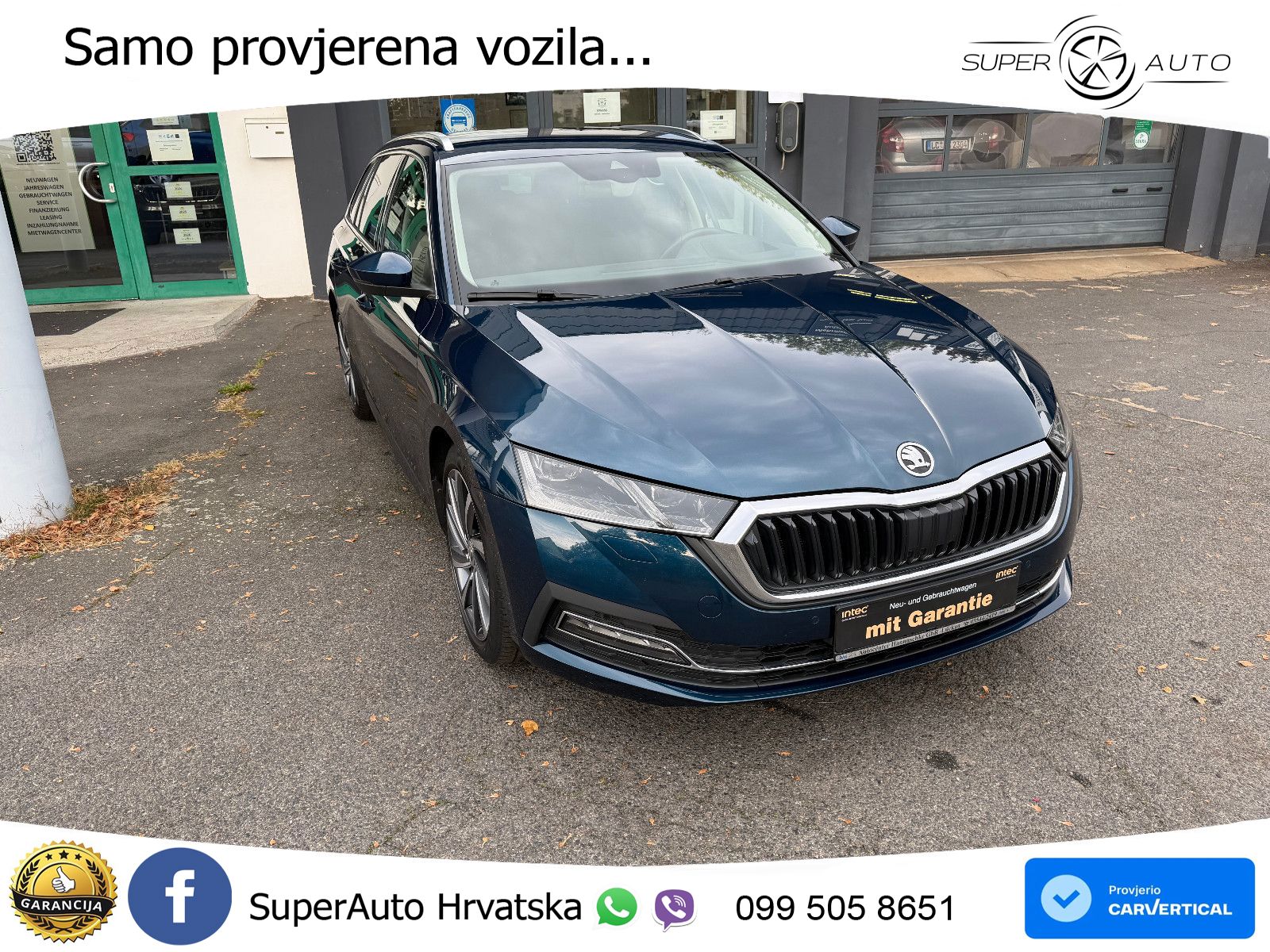 Škoda Octavia Combi 2.0 TDI (150 KS) DSG LED+GR SJED+ACC