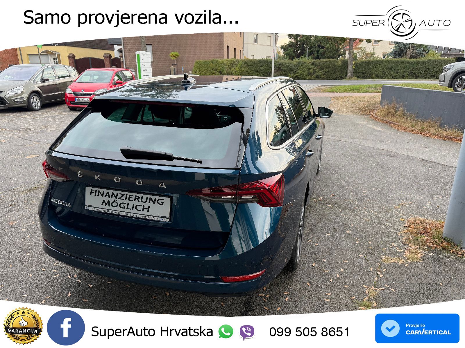 Škoda Octavia Combi 2.0 TDI (150 KS) DSG LED+GR SJED+ACC