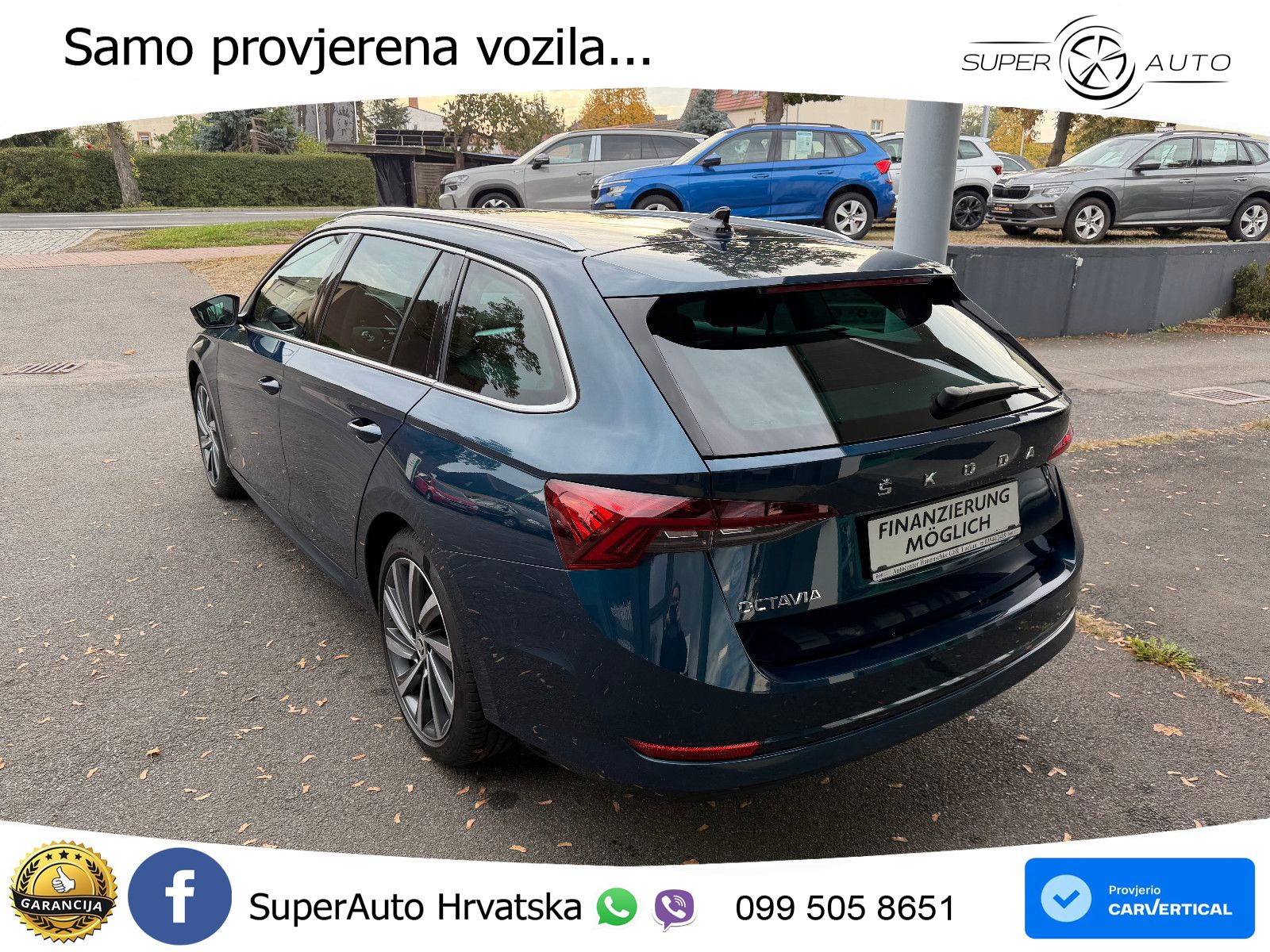 Škoda Octavia Combi 2.0 TDI (150 KS) DSG LED+GR SJED+ACC