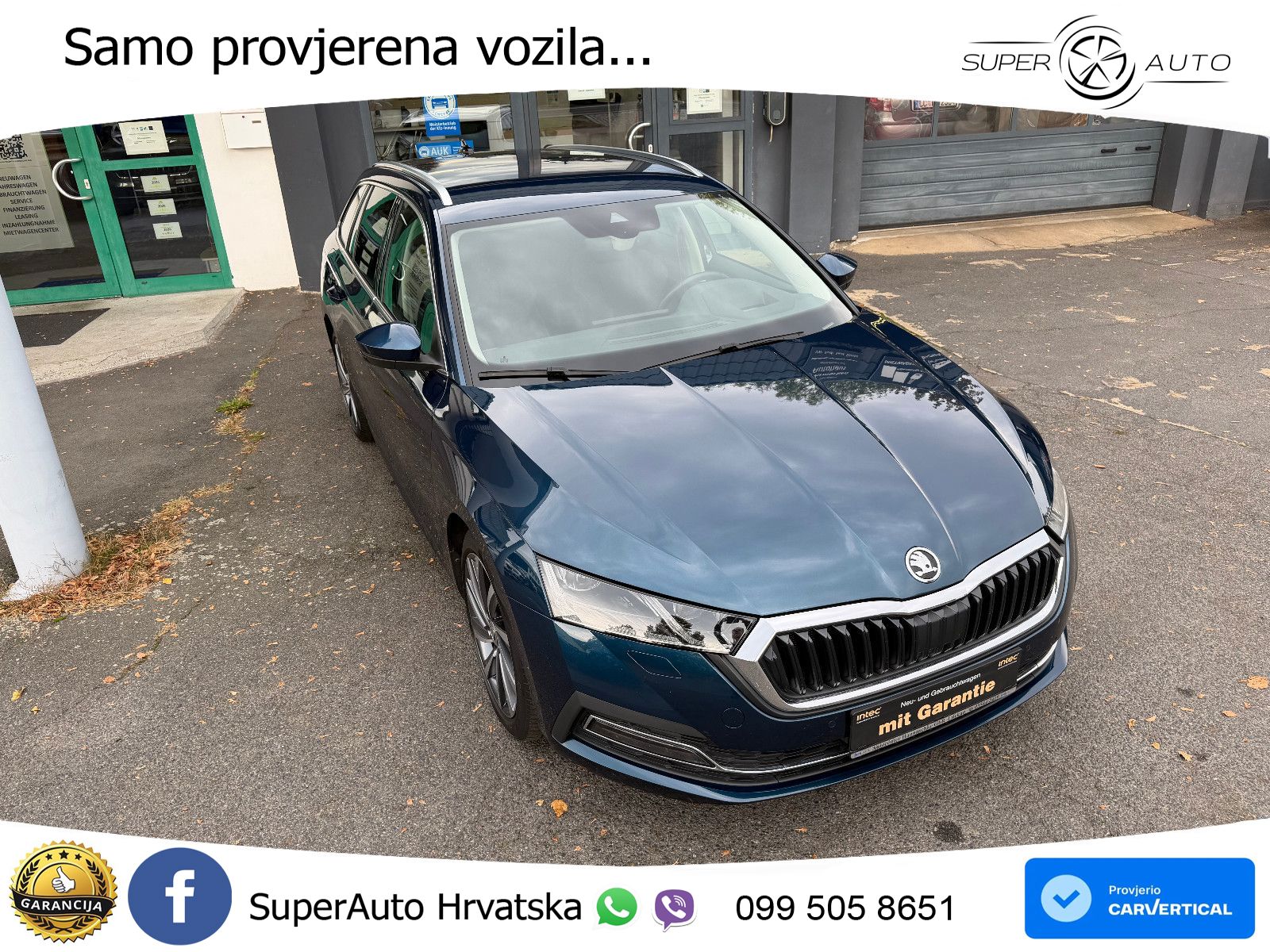 Škoda Octavia Combi 2.0 TDI (150 KS) DSG LED+GR SJED+ACC