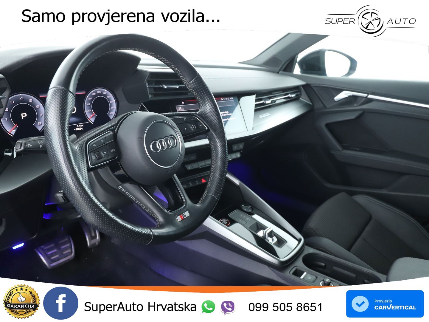 Audi S3 2.0 TFSI (310 KS) quattro S tronic LED+GR SJED+ACC