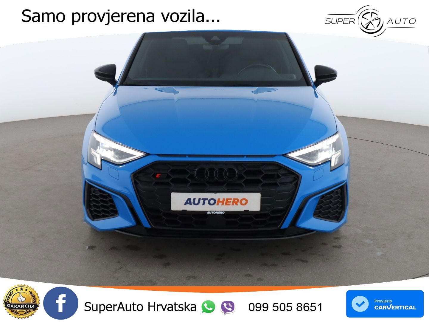 Audi S3 2.0 TFSI (310 KS) quattro S tronic LED+GR SJED+ACC