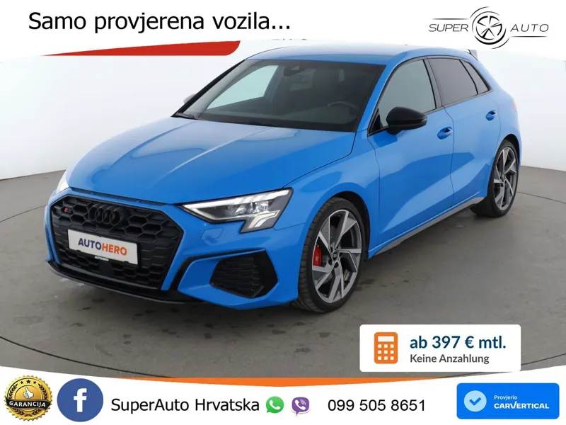 Audi S3 2.0 TFSI (310 KS) quattro S tronic LED+GR SJED+ACC