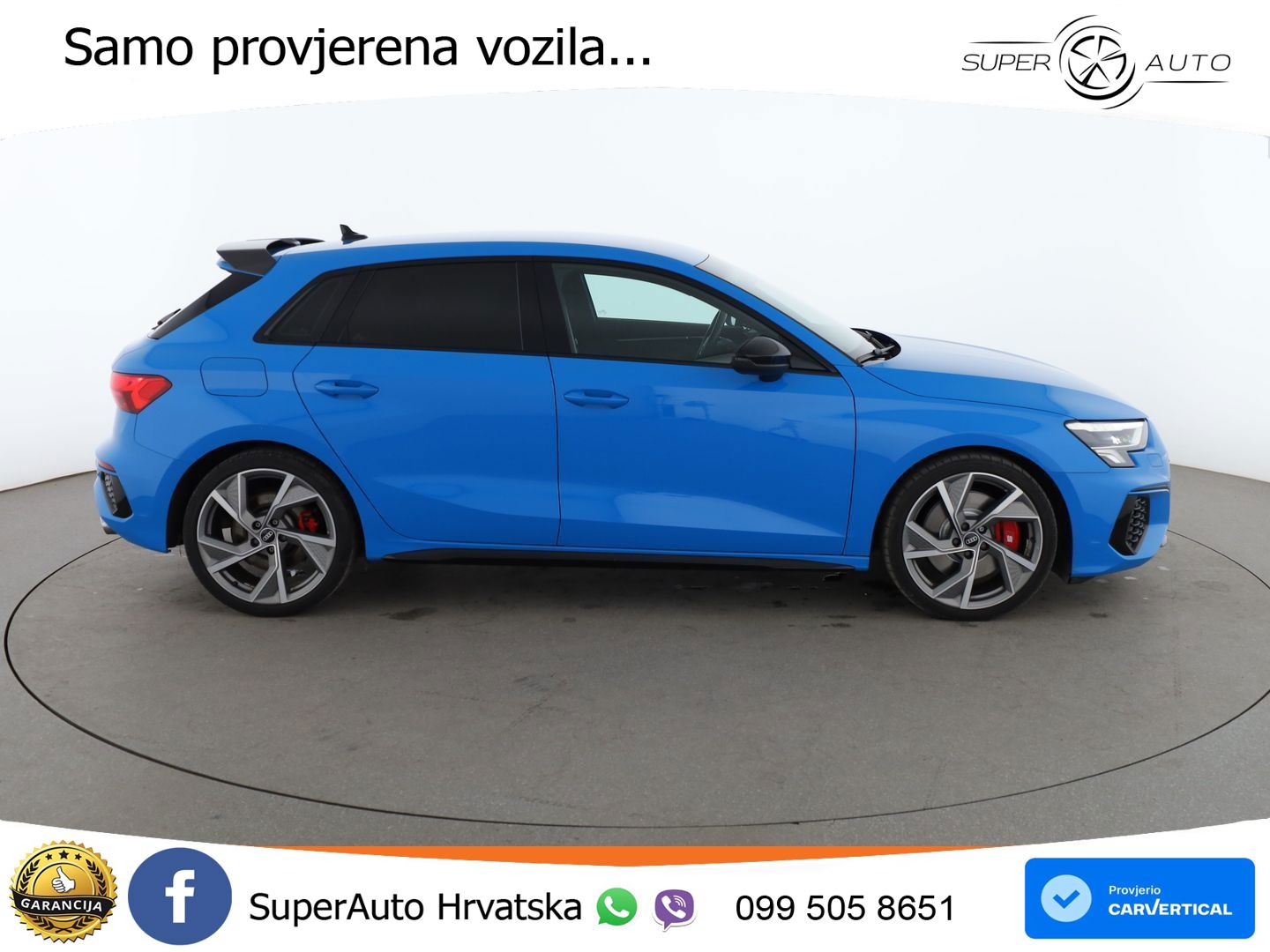 Audi S3 2.0 TFSI (310 KS) quattro S tronic LED+GR SJED+ACC