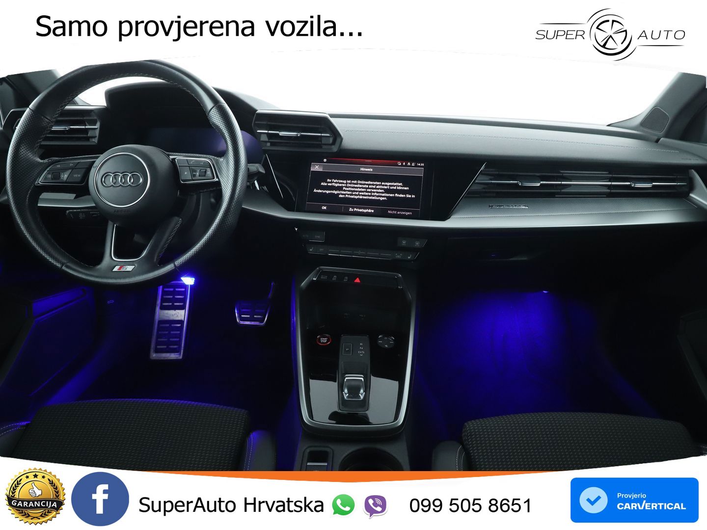 Audi S3 2.0 TFSI (310 KS) quattro S tronic LED+GR SJED+ACC