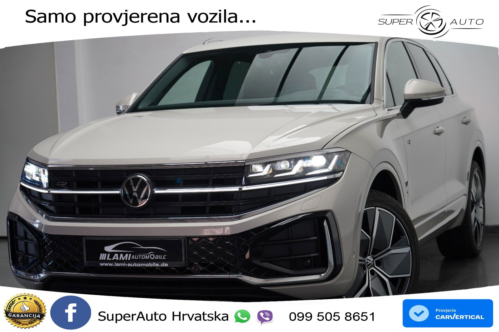 Volkswagen Touareg 3.0 V6 TDI (231 KS) 4MOTION Tiptronic ZRAČNI+ACC+4xGR SJED+KAM