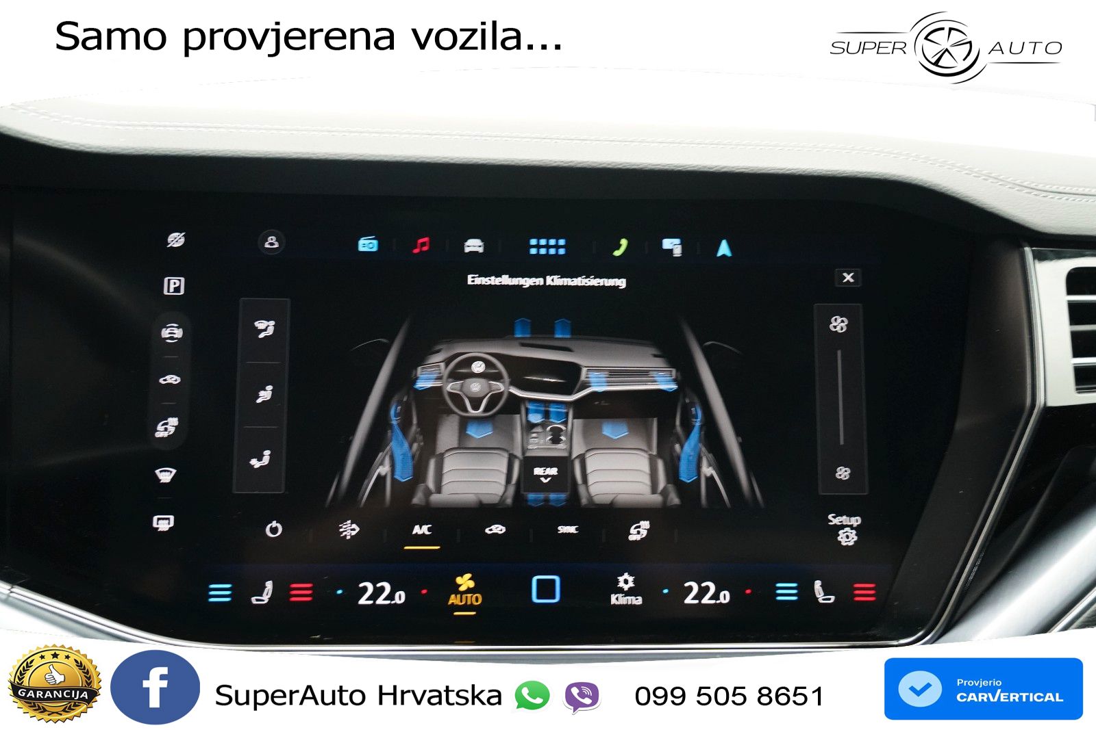 Volkswagen Touareg 3.0 V6 TDI (231 KS) 4MOTION Tiptronic ZRAČNI+ACC+4xGR SJED+KAM