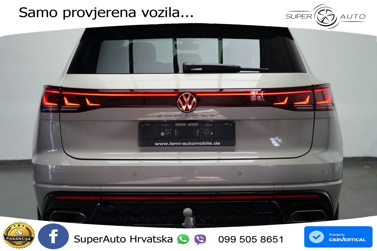 Volkswagen Touareg 3.0 V6 TDI (231 KS) 4MOTION Tiptronic ZRAČNI+ACC+4xGR SJED+KAM