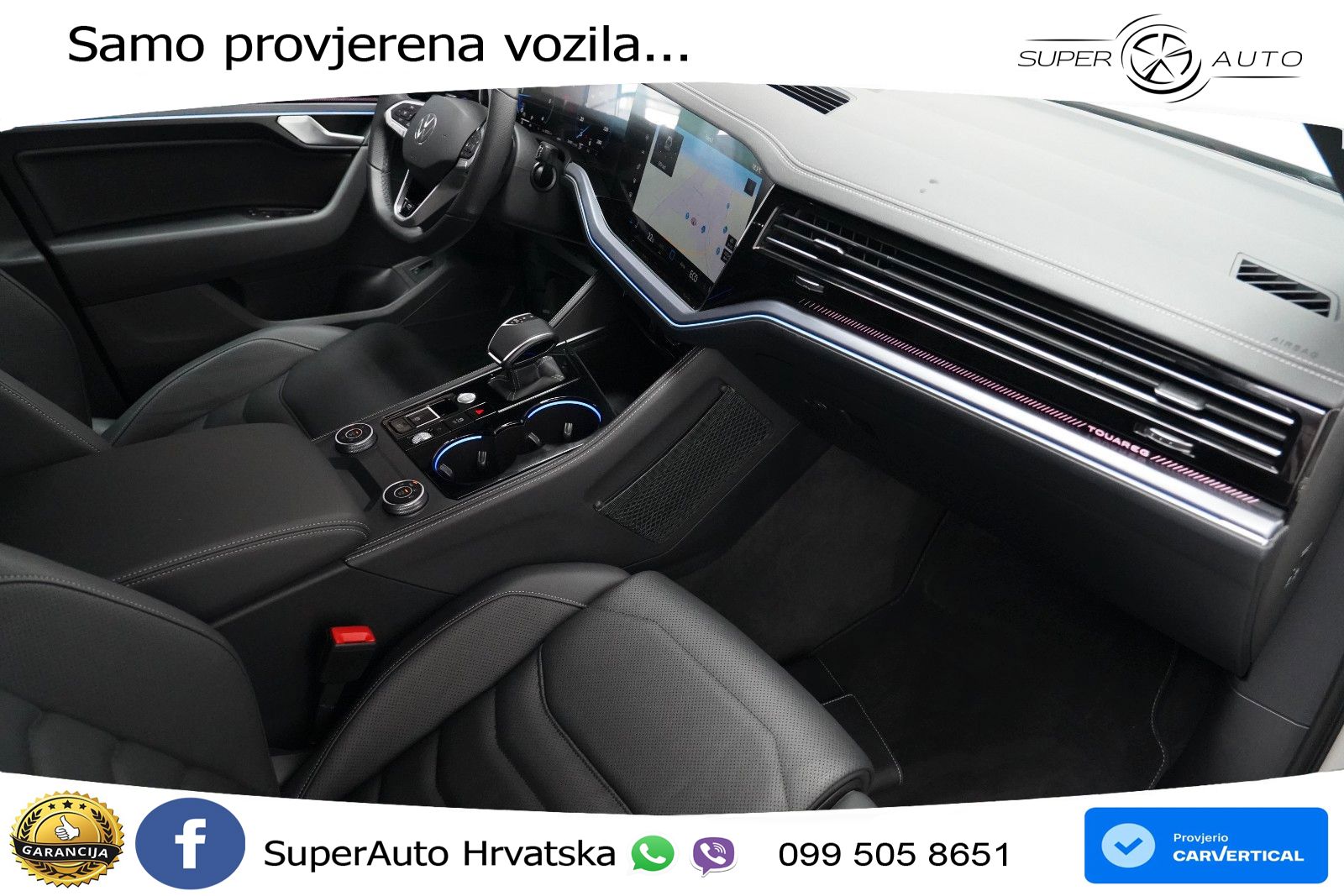 Volkswagen Touareg 3.0 V6 TDI (231 KS) 4MOTION Tiptronic ZRAČNI+ACC+4xGR SJED+KAM