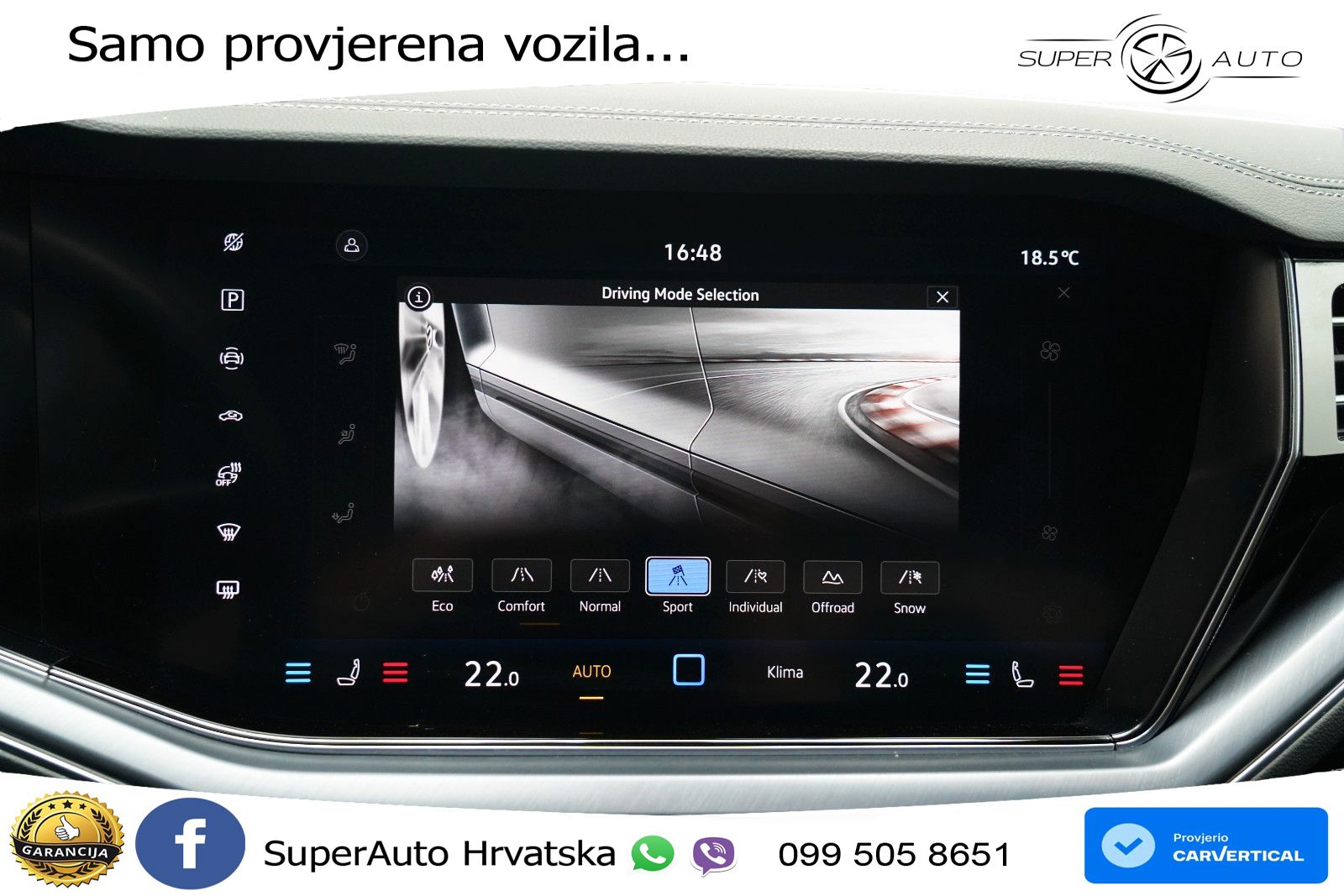 Volkswagen Touareg 3.0 V6 TDI (231 KS) 4MOTION Tiptronic ZRAČNI+ACC+4xGR SJED+KAM
