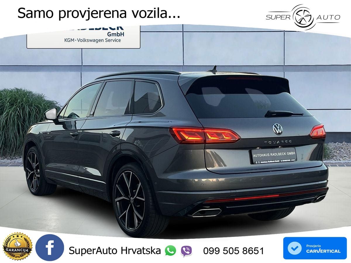Volkswagen Touareg 3.0 V6 TDI (286 KS) 4MOTION Tiptronic ZRAČNI+ACC+GR SJED+KAM+PANO