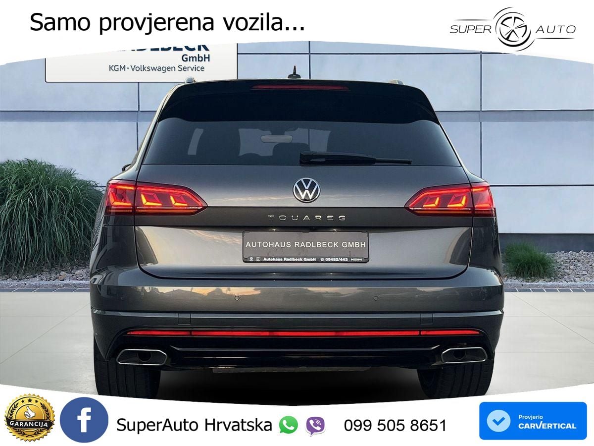 Volkswagen Touareg 3.0 V6 TDI (286 KS) 4MOTION Tiptronic ZRAČNI+ACC+GR SJED+KAM+PANO