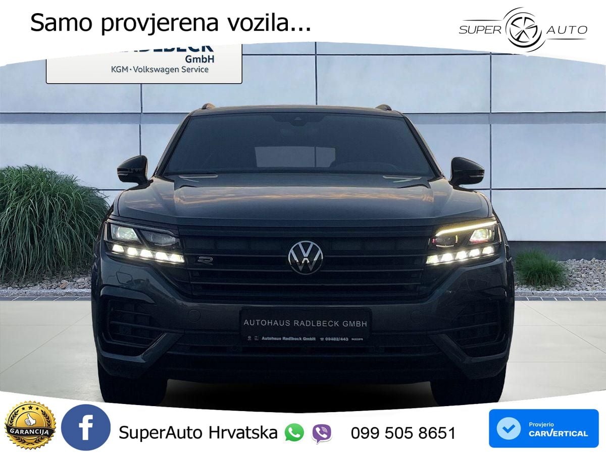 Volkswagen Touareg 3.0 V6 TDI (286 KS) 4MOTION Tiptronic ZRAČNI+ACC+GR SJED+KAM+PANO