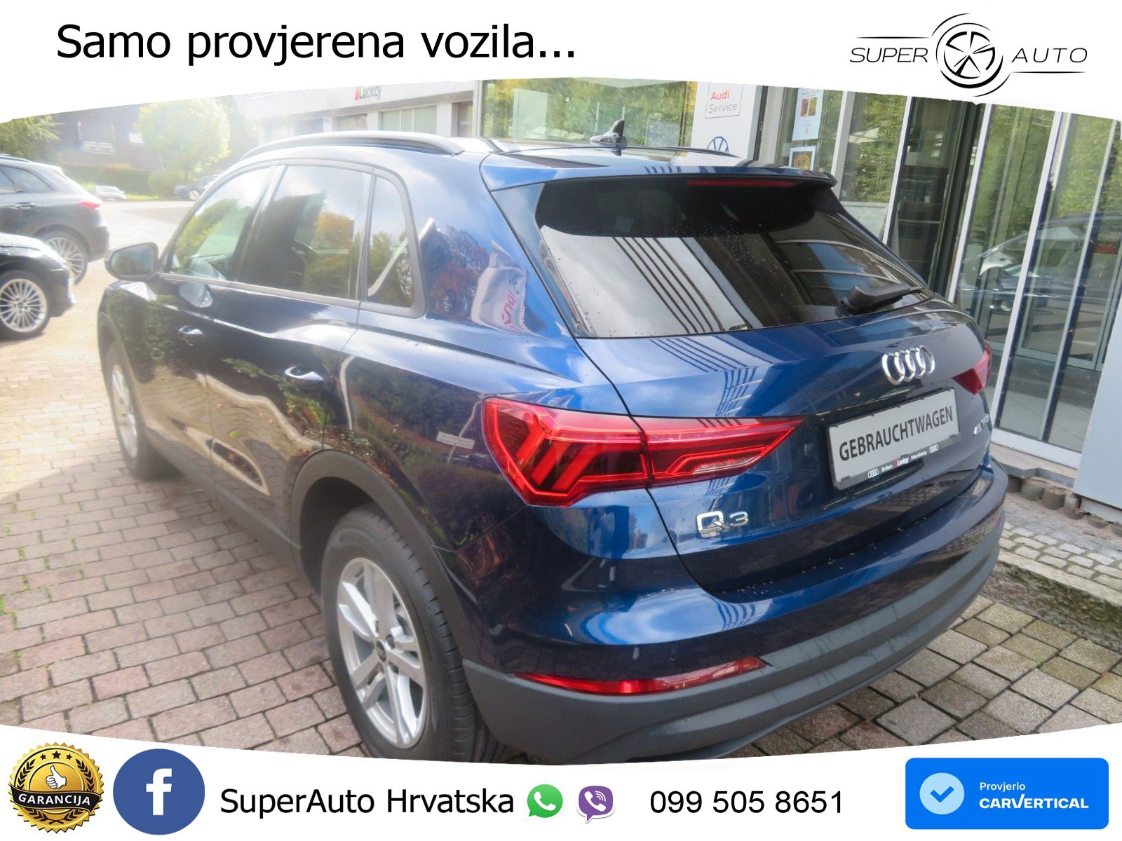 Audi Q3 45 TFSIe (245 KS) S tronic LED+GR SJED+ACC