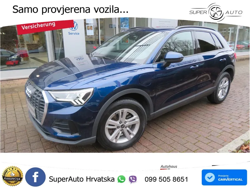 Audi Q3 45 TFSIe (245 KS) S tronic LED+GR SJED+ACC