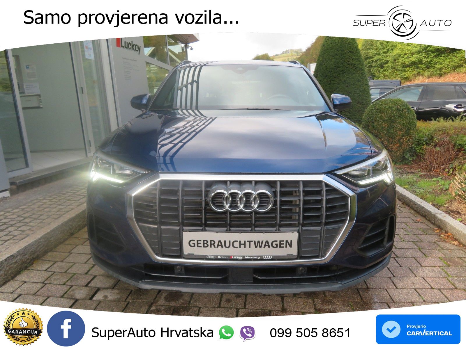 Audi Q3 45 TFSIe (245 KS) S tronic LED+GR SJED+ACC