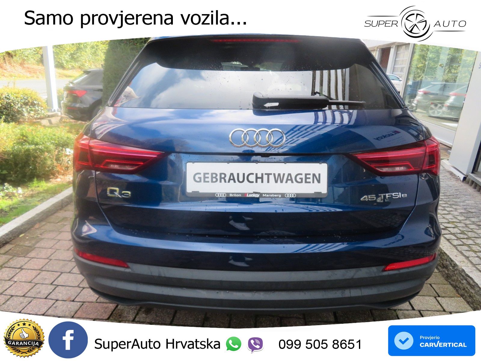 Audi Q3 45 TFSIe (245 KS) S tronic LED+GR SJED+ACC