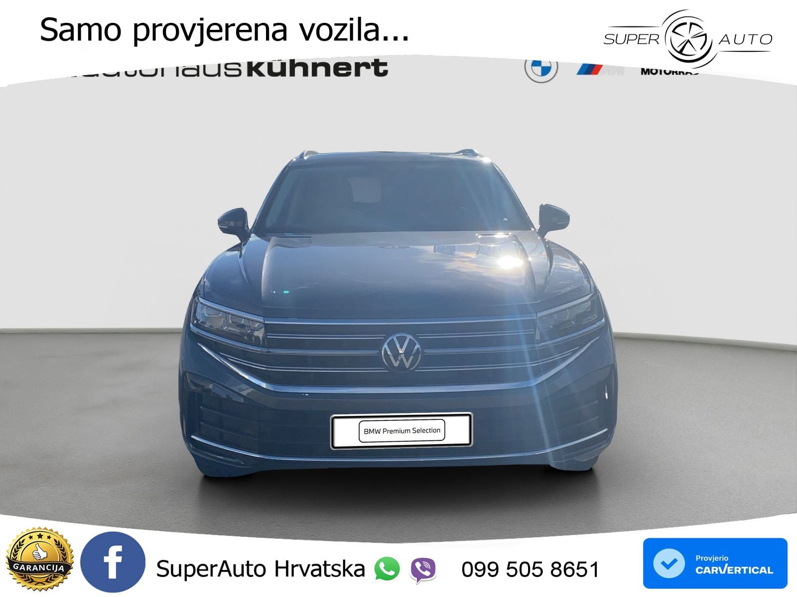 Volkswagen Touareg 3.0 V6 TDI (286 KS) 4MOTION Tiptronic ZRAČNI+ACC+GR SJED+KAM+PANO