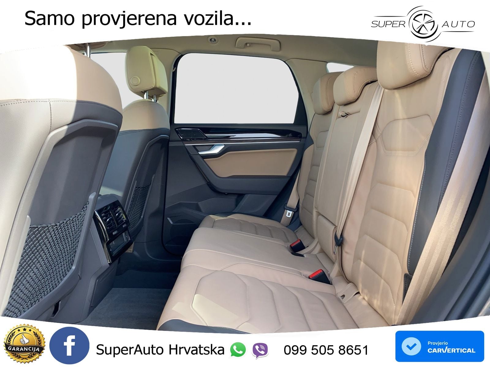Volkswagen Touareg 3.0 V6 TDI (286 KS) 4MOTION Tiptronic ZRAČNI+ACC+GR SJED+KAM+PANO